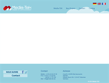 Tablet Screenshot of media-tek.de